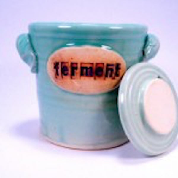 HandThrown Fermenting Crock FARMcurious