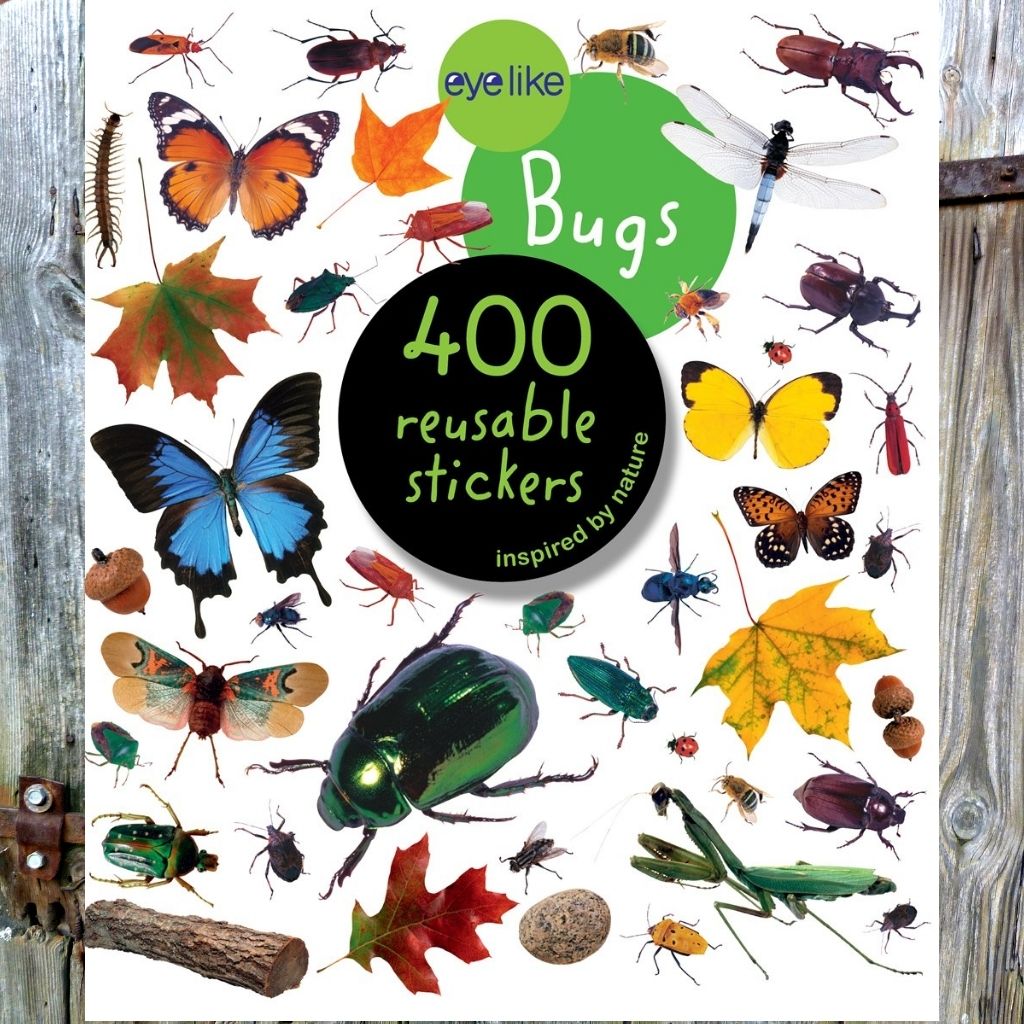 Eyelike Bugs Reusable Sticker Book – FARMcurious