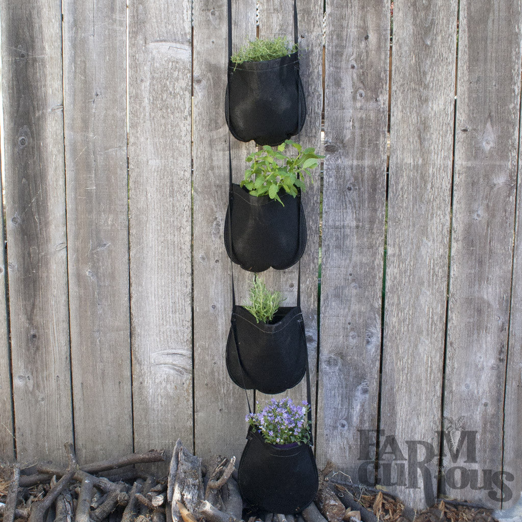 Hanging Grow Bags (5 Hole) - Containers