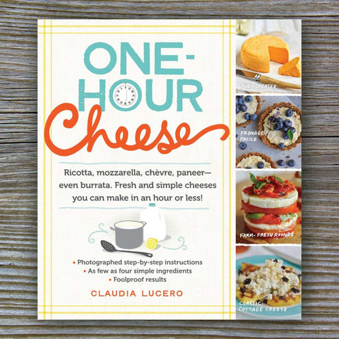 One Hour Cheese - Book by Claudia Lucero