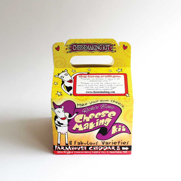 Make 8 kinds of cheeses with this kit!