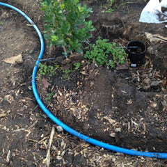 Running pipe for greywater system