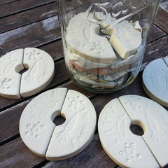 Ceramic weights for fermenting