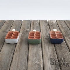 Handmade Clay Seed Starter